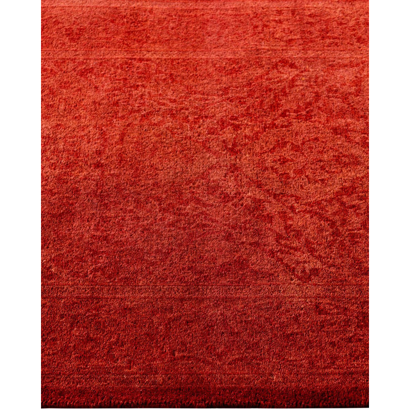 Overyed One-of-a-Kind Runner 2'5" X 9'9" Hand Knotted Area Rug