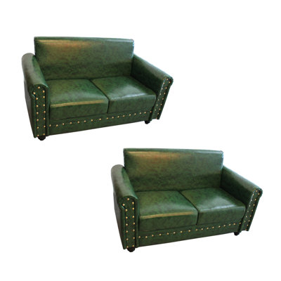 Faux Leather Upholstered Bench