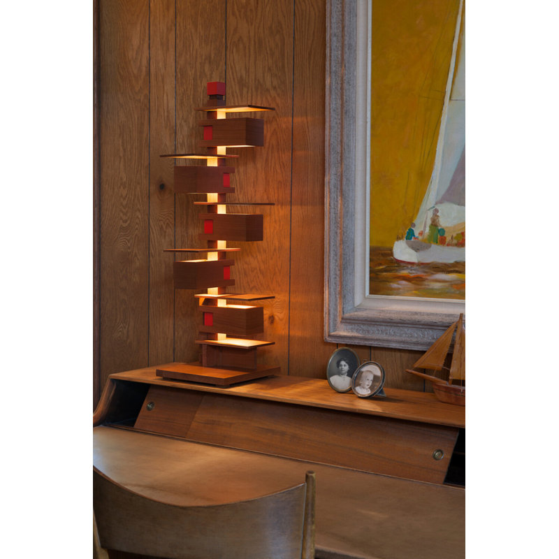 Taliesin Table Lamp, Cherry