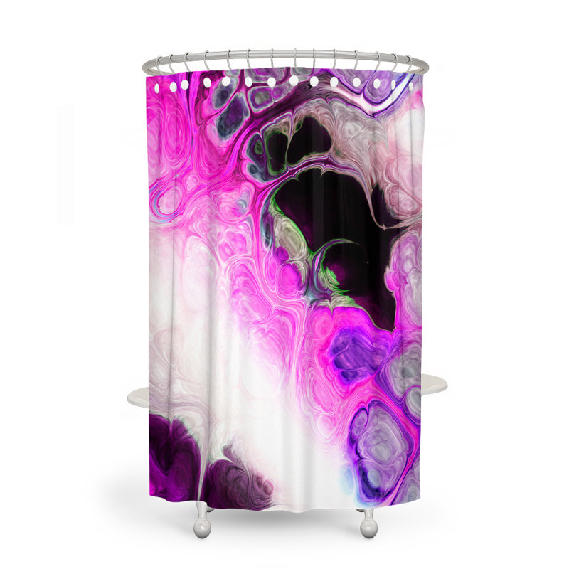 Droney Shower Curtain, 93" H x 70" W