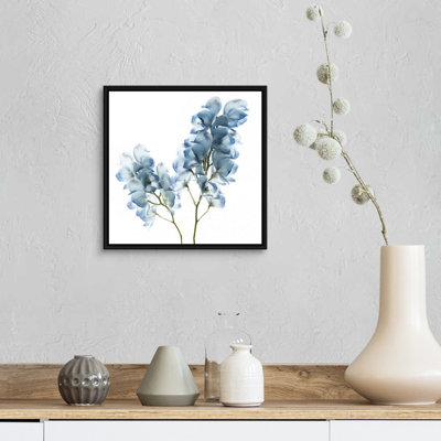 " Gorgeous Blue II " Watercolor and Acrylic Painting
