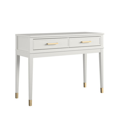 104.39Cm Console Table spacious drawers MDF