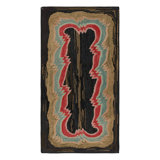 One-of-a-Kind 2'4" X 4'6" Hand Hooked Area Rug