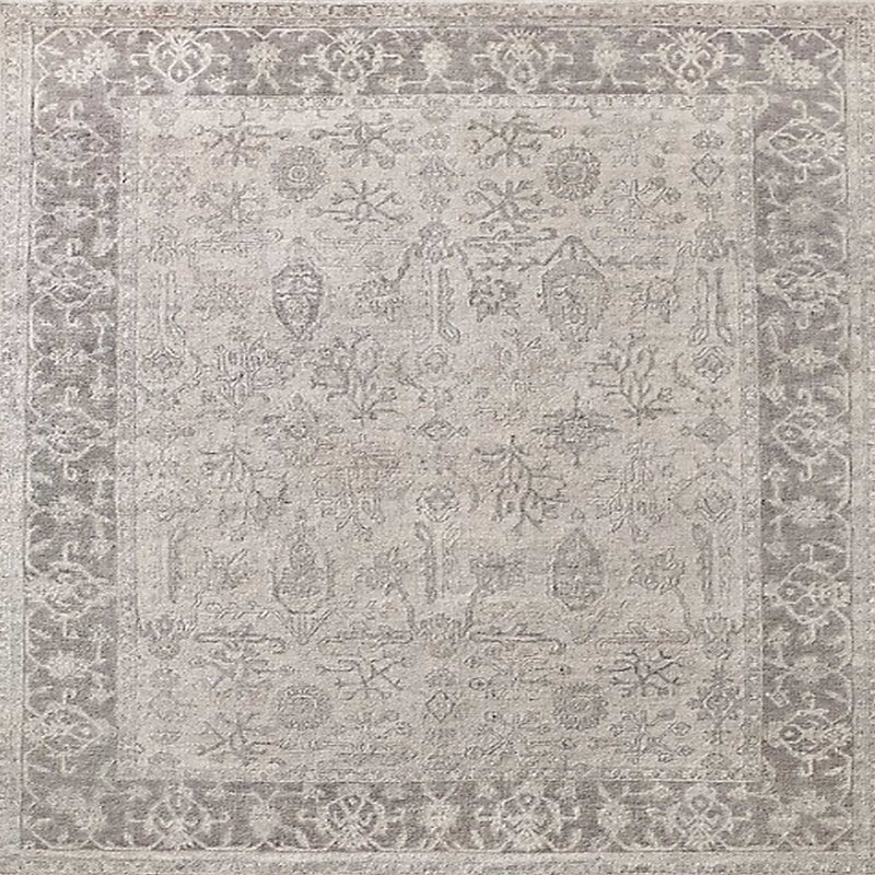 Oriental Indoor Rug, Square 7'