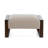 Stylish bench with simple design