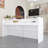 Beenu 2 Person Rectangle Solid + Manufactured Wood Reception Desk