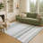 Machine Washable Indoor/Outdoor Chantille ACN2330 Stripes Rug-1029554285
