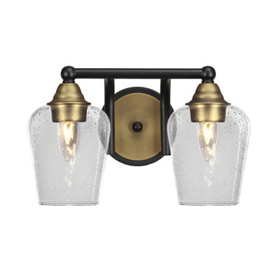 Barre d'éclairage de salle de bain 2 lumières Michell