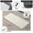 Bath Rug Runner Mat Microfiber Double Sink Polyester  48"L x 20"W-63638948