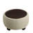 Round Cocktail Ottoman with Storage-265519397