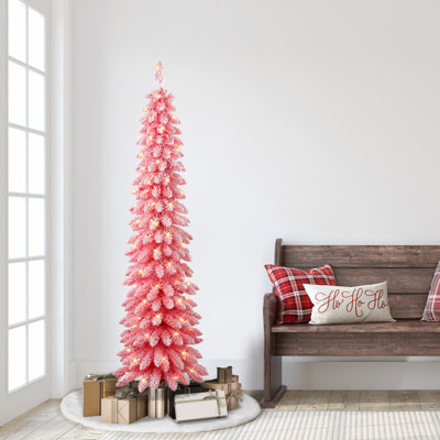 Gwendia Lighted Pine Christmas Tree