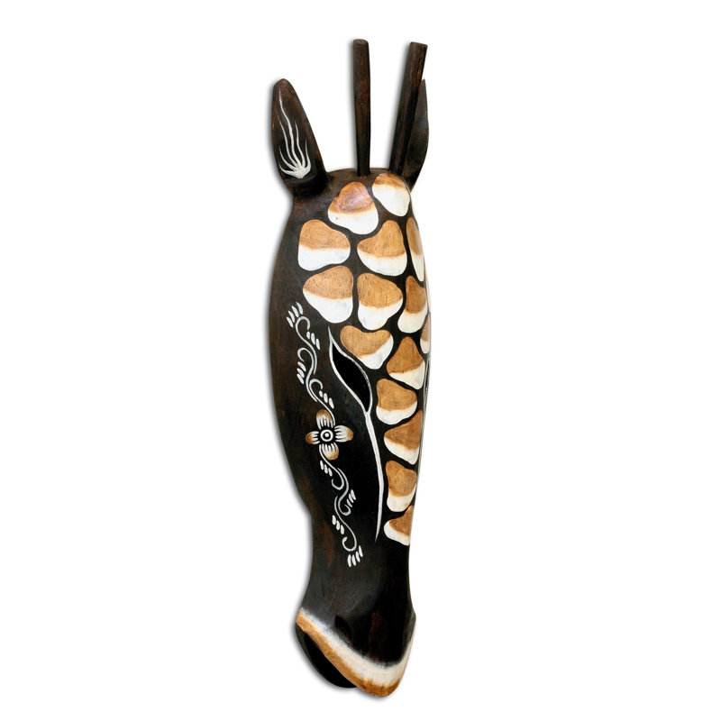 Handmade Boho Animals Solid Wood Wall Decor