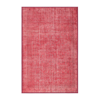 Tapis de zone rose contemporaine