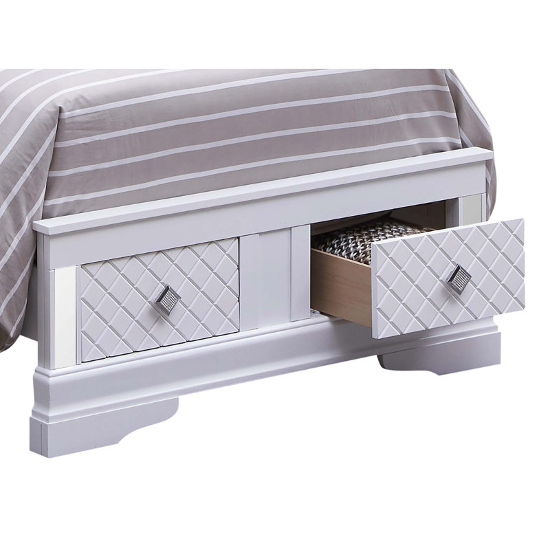 Verona Bed, Champagne, Twin