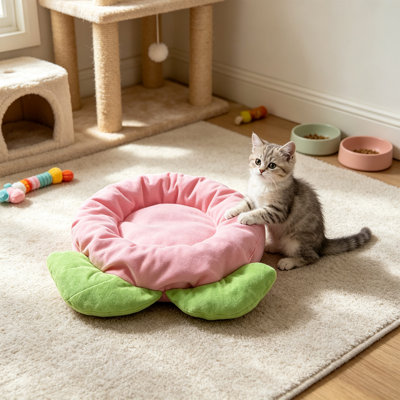 Crystal velvet Ma t Thickened Warm Pet Mat Soft Comfortable Sleeping Pad For Dogs Cats Windproof Machinery Washable Suitable Indoor Sofa Kennel All Seasons