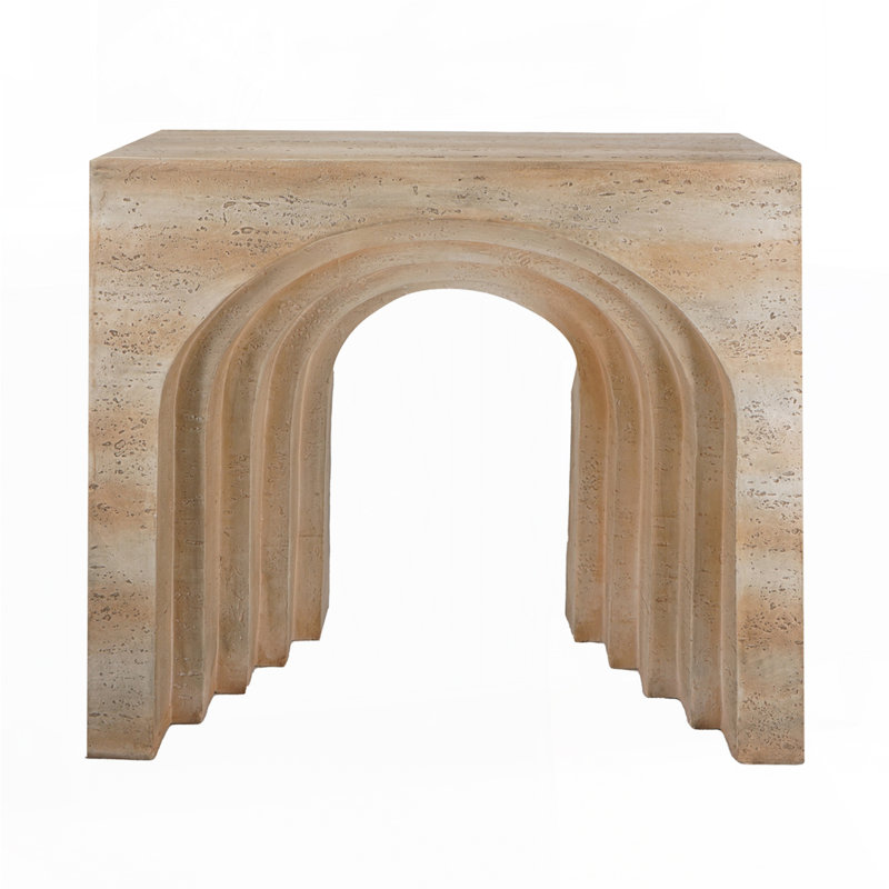 Modern Arched Sculptural Console Table
