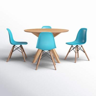 Jordan 5-Piece Pedestal Dining Set