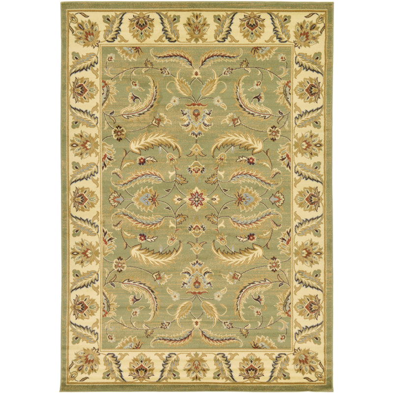 Niles Floral Indoor Rug, Rectangle 7'1" x 10'