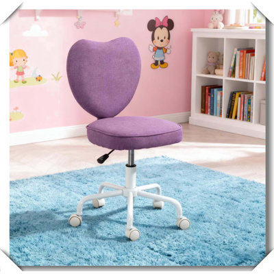 Heart Shaped Back Office Chair Design