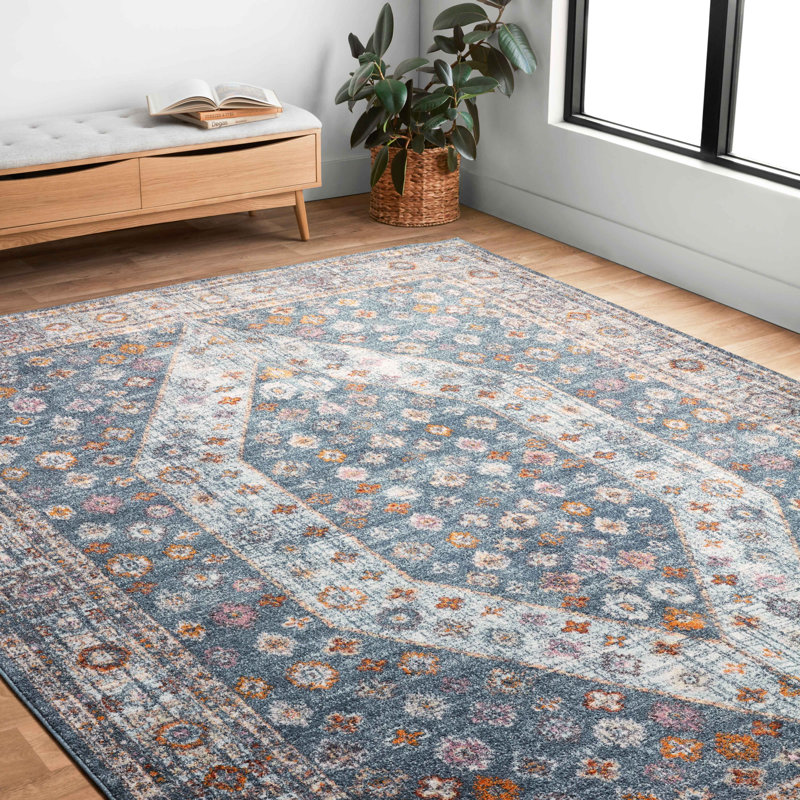 Hallock Oriental Indoor Rug, Rectangle 5'3" x 7'7"