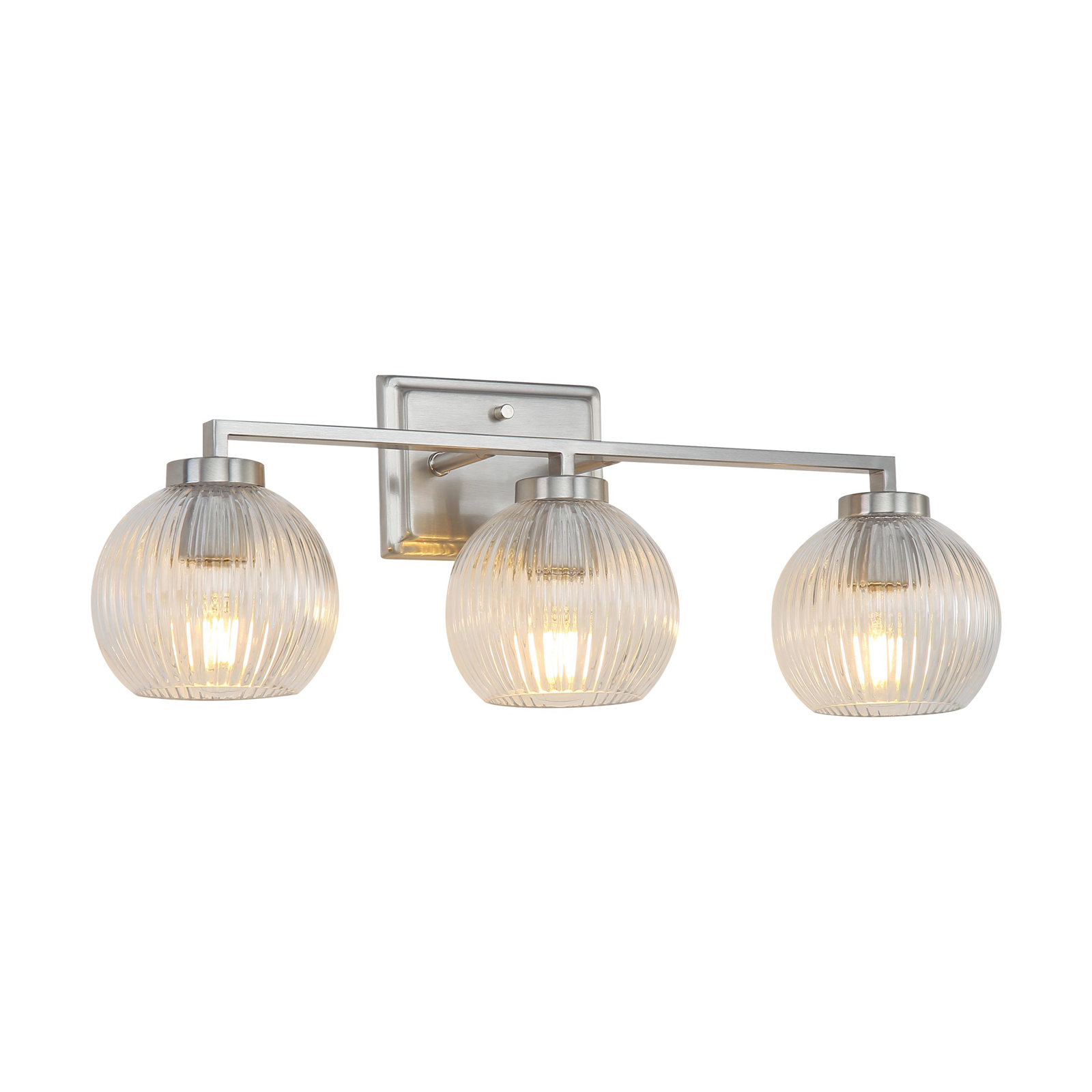 Deana 3-Light Vanity Light, Pewter