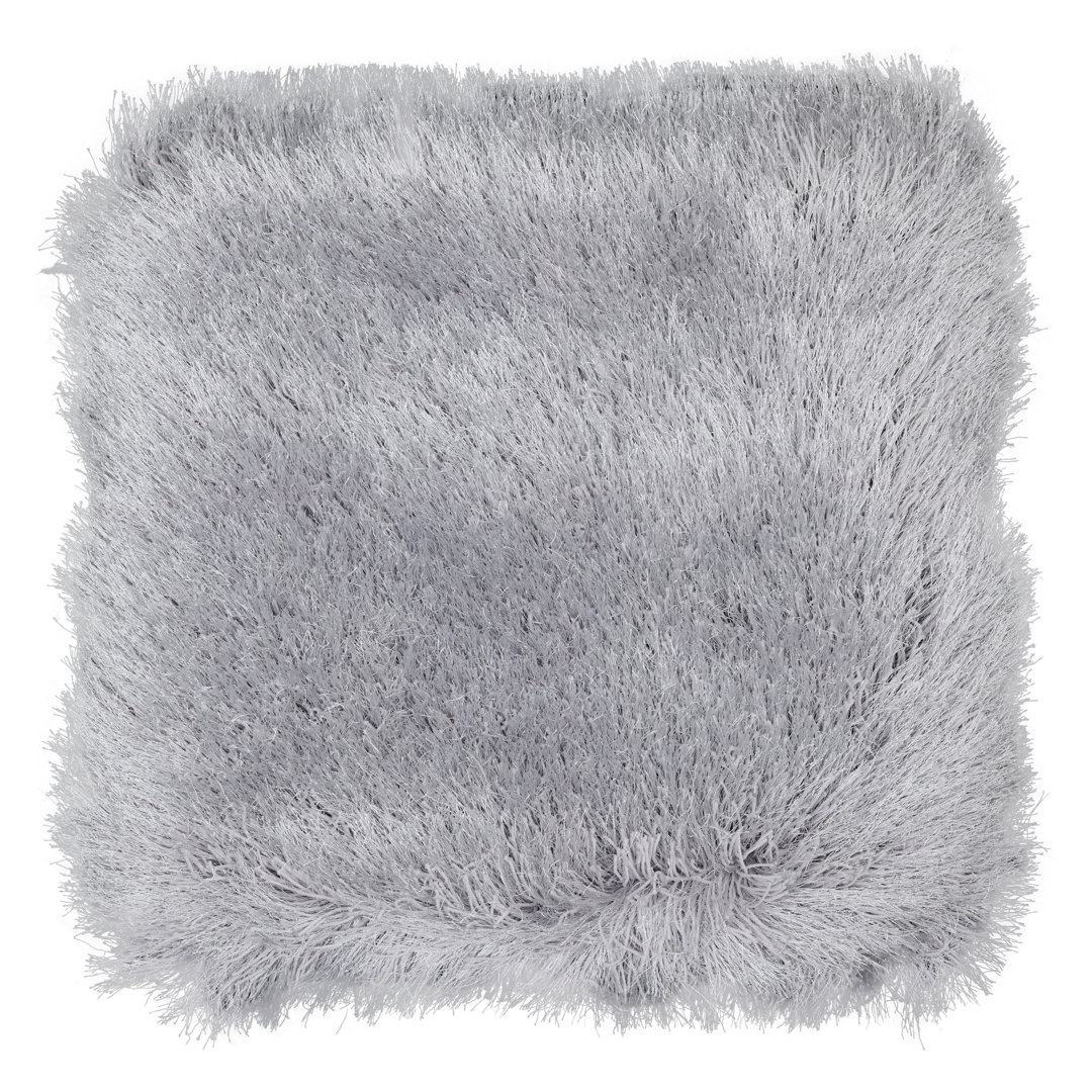 Milan Faux Fur Throw Pillow (Set of 2) Noble House 