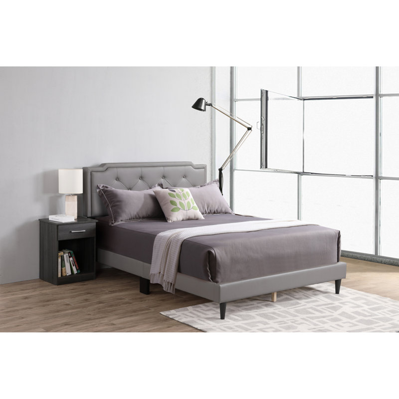 Chic Durabilité Pu Moderne Chambre Confort Sommeil