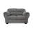 Holmer Upholstered 61 " Polyester Blend Loveseat