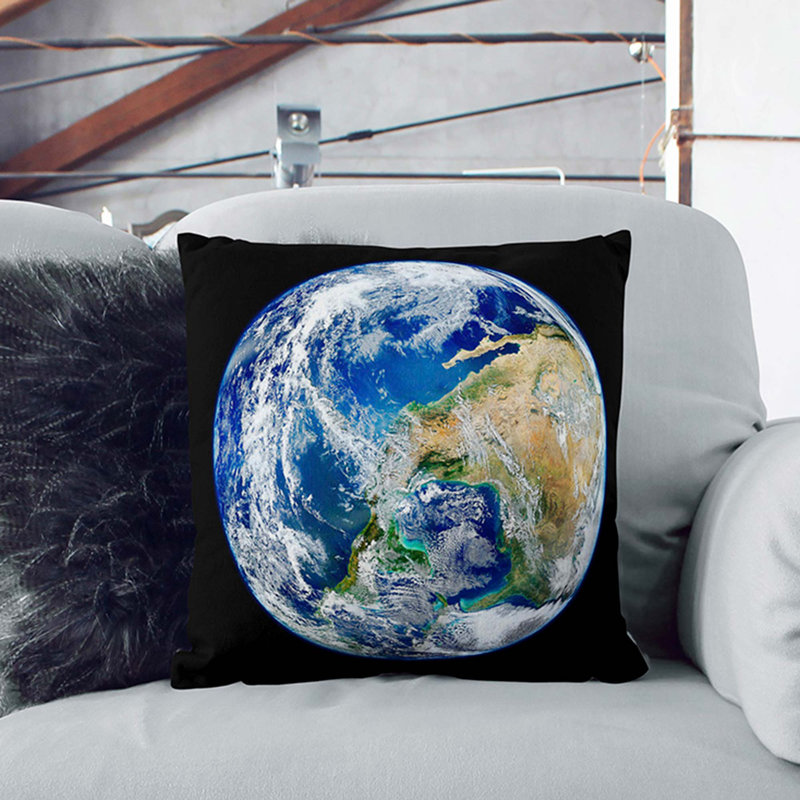 Square Throw Cushion, 40cm H x 40cm W x 15cm D