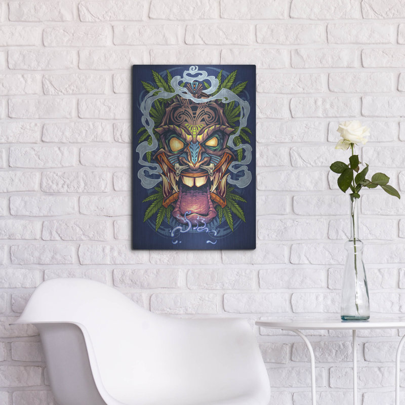 «Tiki Head» par Flyland Designs, H 24 po x l 16 po