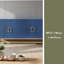 Buffet avec rangement, buffet avec tablettes réglables, poignées et pieds rectangulaires en métal pour la cuisine, le salon et la salle à manger-1063847791