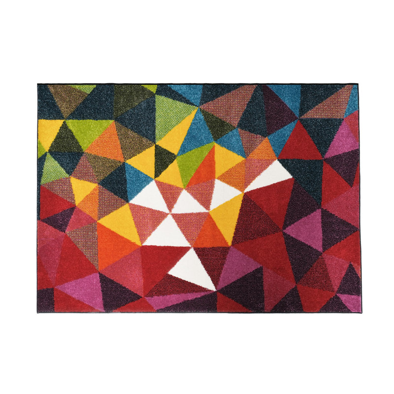 Luxurious Woven Area Rug, 6.6 x 9.5 Feet, 100% Polypropylene, 12 mm Pile Height | Antibacterial, Jute Underside, 204800 Thread Points | Easy to Maintain, Perfect for Living Room & Bedroom Decor