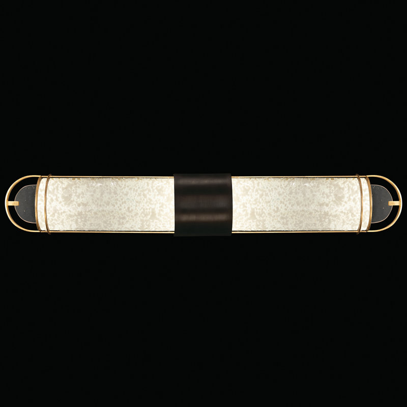 Bond 2 - Light LED Bath Bar, Black/Gold