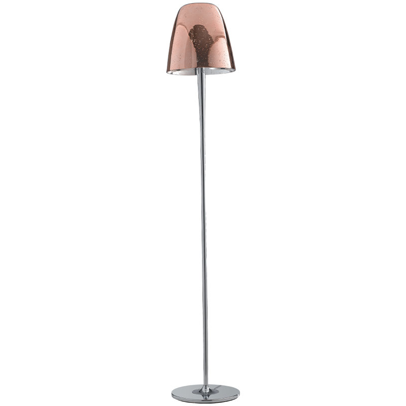 Fergus 160cm Chrome Traditional Floor Lamp