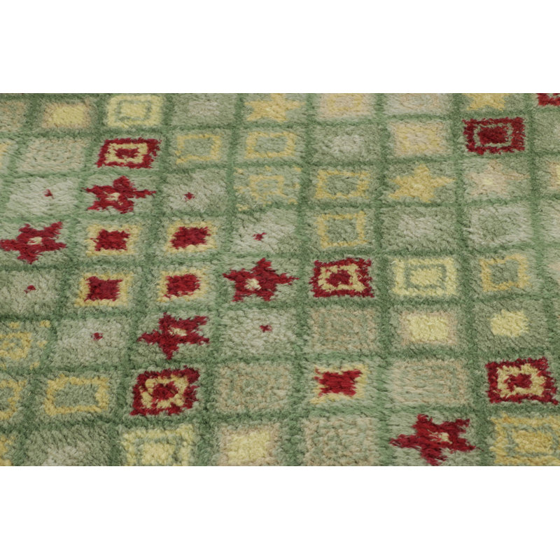 Art Deco One-of-a-Kind 6'1x19'6 Hand Knotted Area Rug