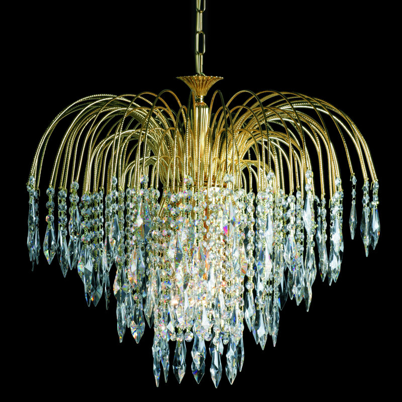 6 - Light Crystal Chandelier