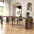 Modern Multifunctional Extendable Dining Table-116377617