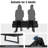 Morrissa Faux Leather Office Bench