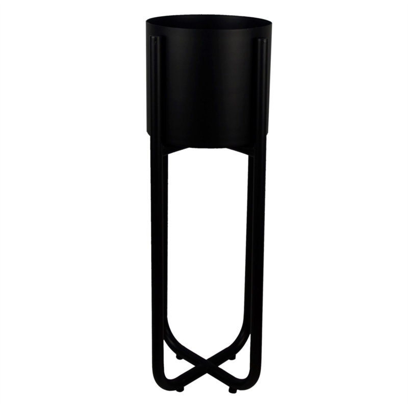 Metal Cachepot, Black