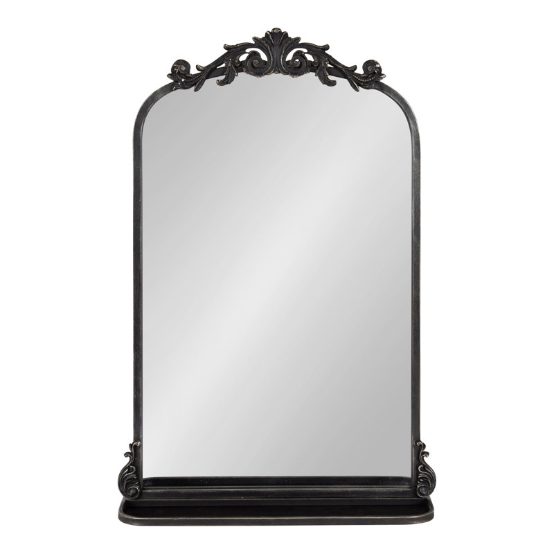 Miroir d'appoint Stride, Noir, 31,5 po x 21 po