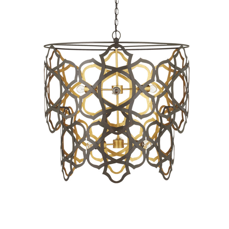 Mauresque 6 - Light Dimmable Geometric Chandelier