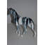 Statue cheval en résine multicolore Aaheli - taille: L 4 po x l 13 po x H 11 po.