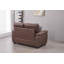Causeuse en similicuir de 58,7 po de largeur-1612157854