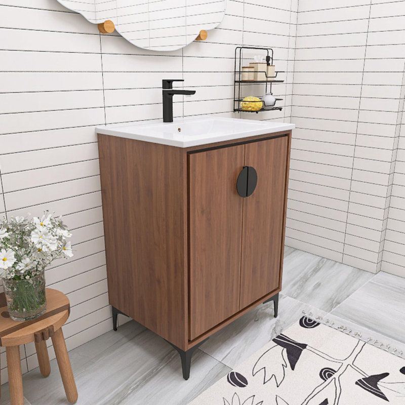 Meuble-lavabo simple avec plateau 24,36 Ahriya