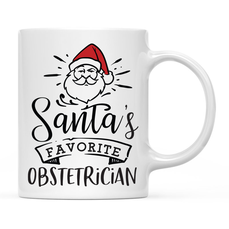 Tasse à café obstétricien préférée du père Noël
