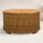 Maddie 25.6" W Acacia Outdoor Coffee Table with Umbrella Hole-497401210