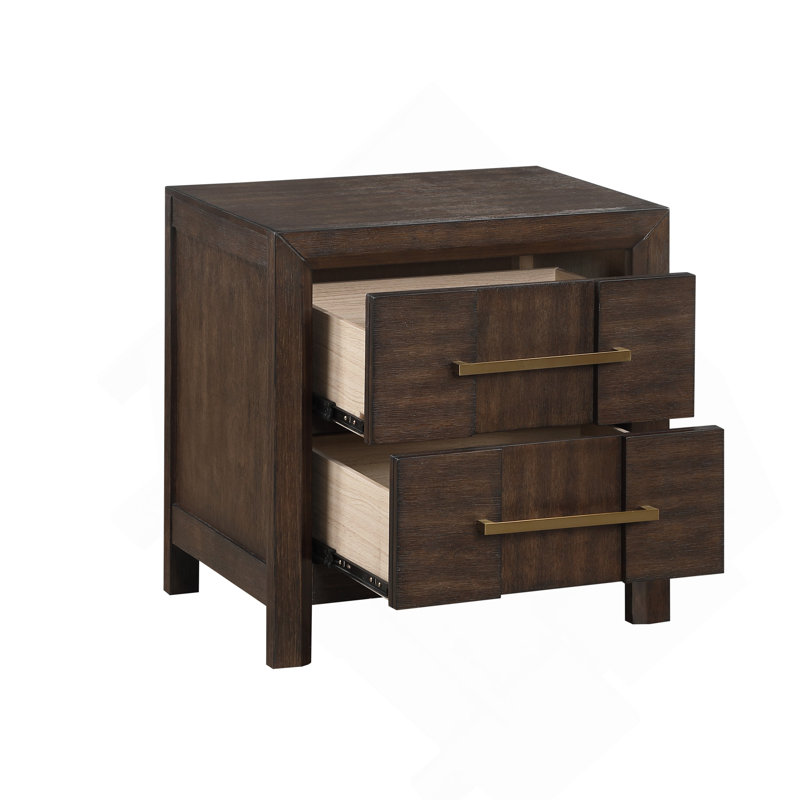 Table de chevet 2 tiroirs Kenzo
