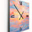 Horloge murale bleue-2089914367