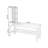 Brown Rectangular Solid Wood writing desk-118231091