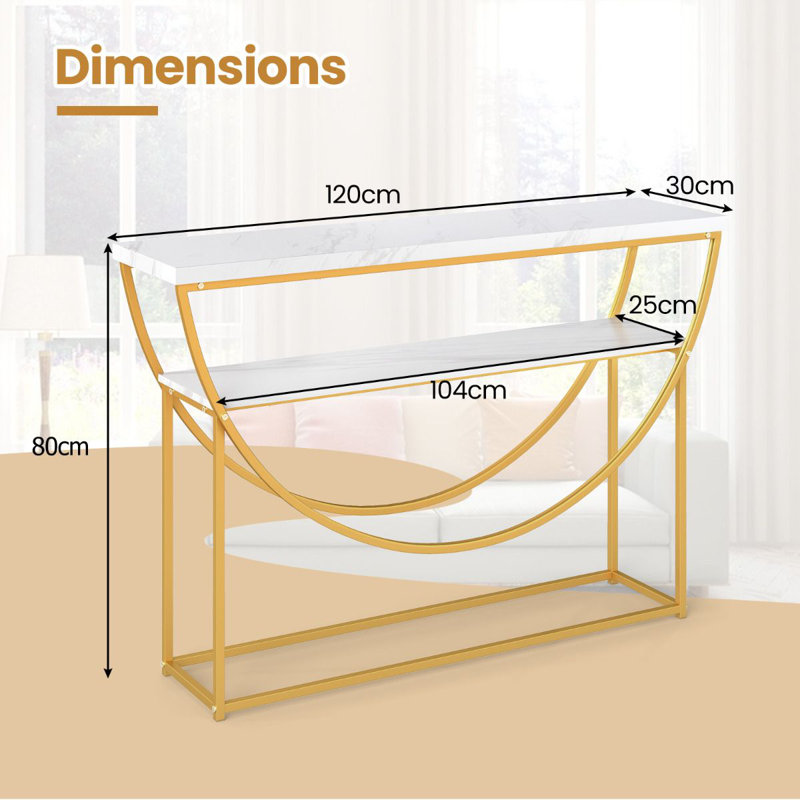 120cm Console Table
